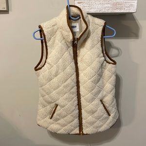 COZY! Old Navy vest!